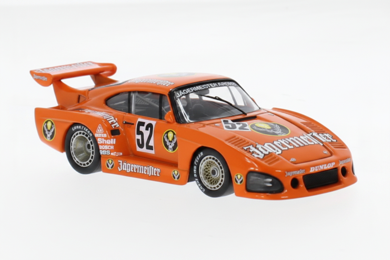 PORSCHE 935 Turbo K3 Kremer Jägermeister 1981 #52 Wollek DRM Nürburgring