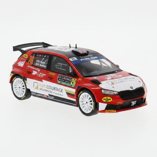 Skoda Fabia Rally2, WRC, Rallye Monte Carlo, 2024, #26