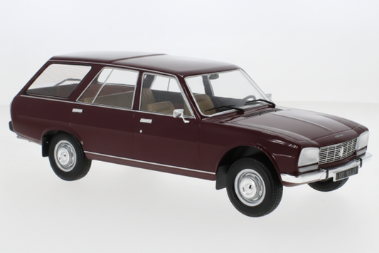 Peugeot 504 Break, dunkelrot, 1976