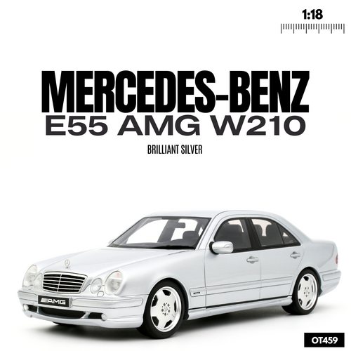 Mercedes-Benz E55 AMG W210 Brilliant Silver 744 2001