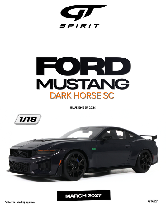 FORD MUSTANG DARK HORSE SC BLUE EMBER 2026