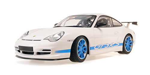 PORSCHE 911 GT3 RS – 2002 – WHITE W/BLUE STRIPES