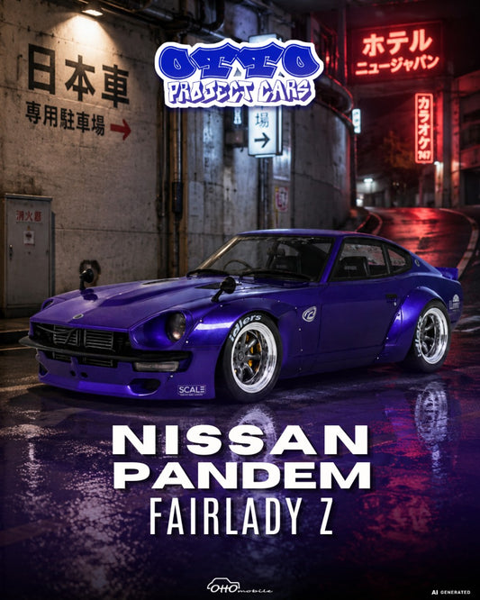 PANDEM NISSAN FAIRLADY Z BLUE METALIC 2015