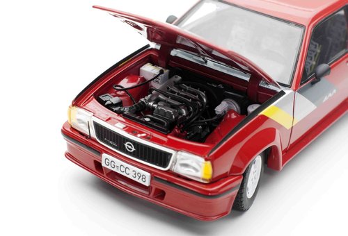 Opel Ascona B 400, rot/Dekor