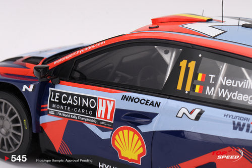 Hyundai i20 N Rally1 2023 Rally MonteCarlo 3rd Place #11