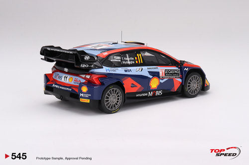 Hyundai i20 N Rally1 2023 Rally MonteCarlo 3rd Place #11