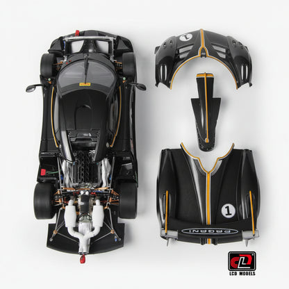 PAGANI - HUAYRA R N 1 2021 - CARBON BLACK