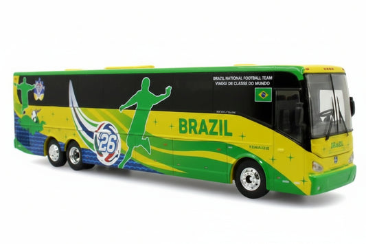 World Cup 2026 - Diecast Model Bus Van Hool CX-45 Coach: Brazil National Team