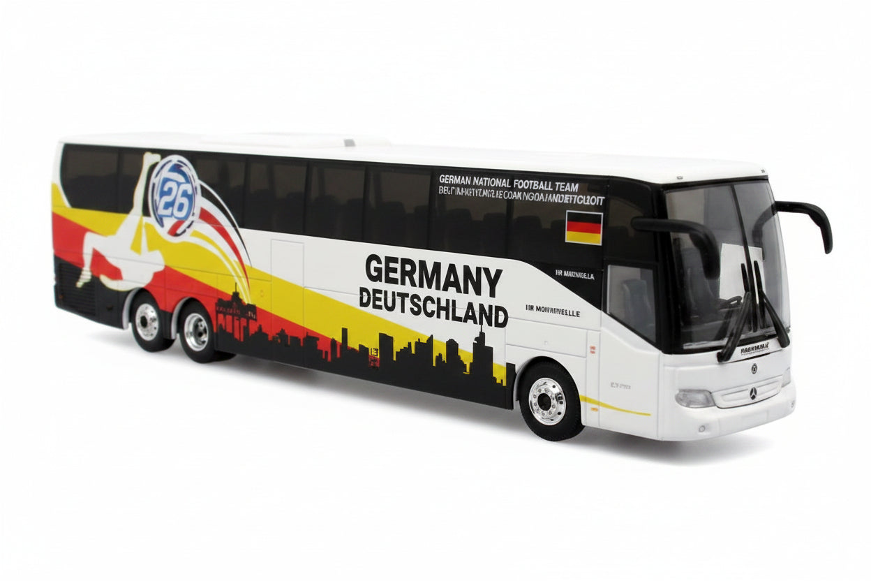 World Cup 2026 - Diecast Model Bus Mercedes-Benz Tourrider Coach: Germany National Team