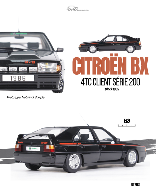 CITROEN BX 4TC SERIE 200 BLACK 1985