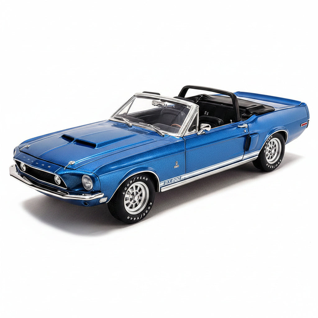 Shelby GT500 Convertible 1968 - Acapulco Blue & White Top