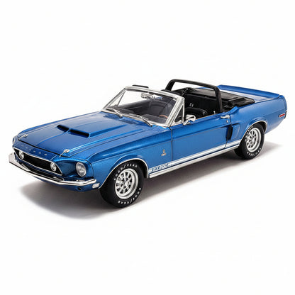 Shelby GT500 Convertible 1968 - Acapulco Blue & White Top