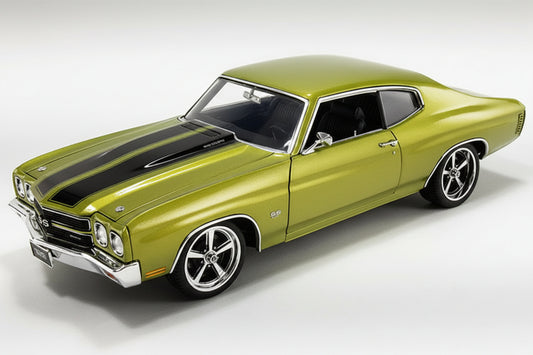 Chevrolet Chevelle SS Restomod 1970 Citrus green with black stripes
