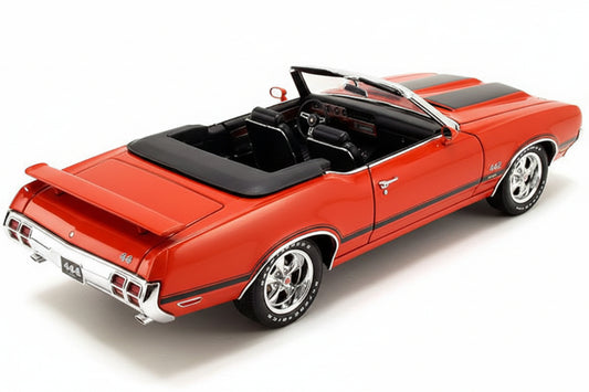 Oldsmobile 442 W-30 Convertible, flame orange 1972
