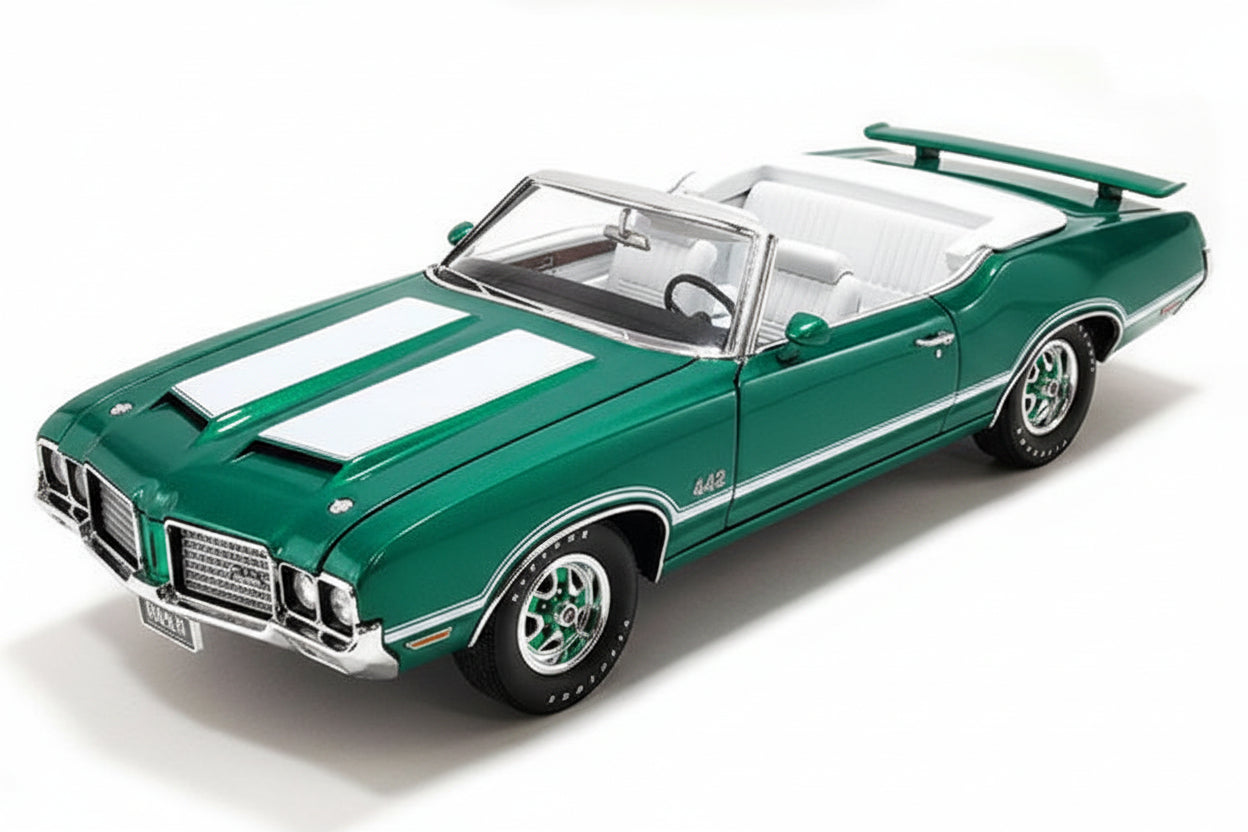 Oldsmobile 442 W-30 Convertible 1972 radiant green