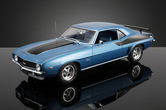 Chevrolet Copo Camaro 1 of 1 Glacier Blue 1969