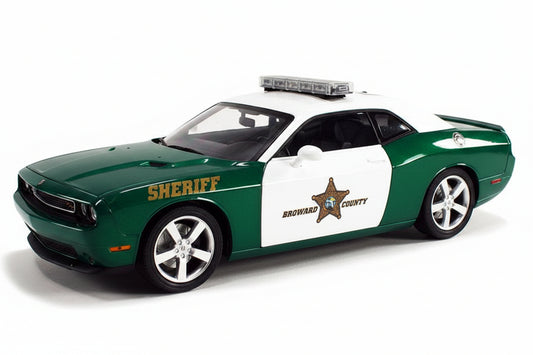 Dodge Challenger R/T 2009 *Broward County*, green/white