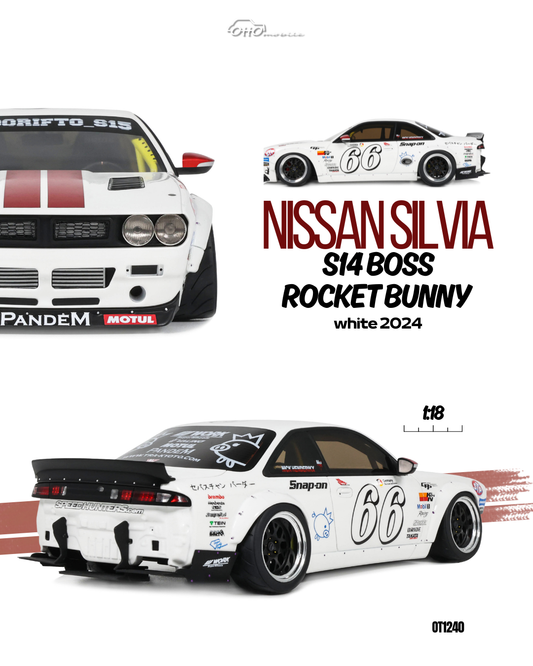 Nissan Silvia S14 Boss Rocket Bunny 2024