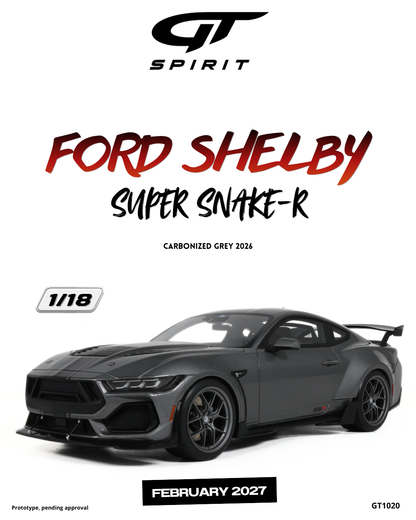FORD SHELBY SUPER SNAKE-R CARBONIZED GREY 2026