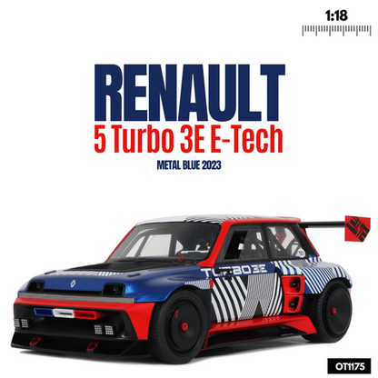 RENAULT 5 TURBO 3E E-TECH METAL BLUE 2023