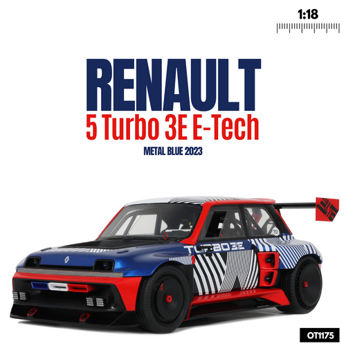 RENAULT 5 TURBO 3E E-TECH METAL BLUE 2023