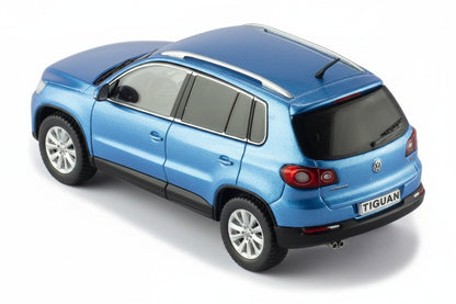 VW Tiguan, blau, 2007