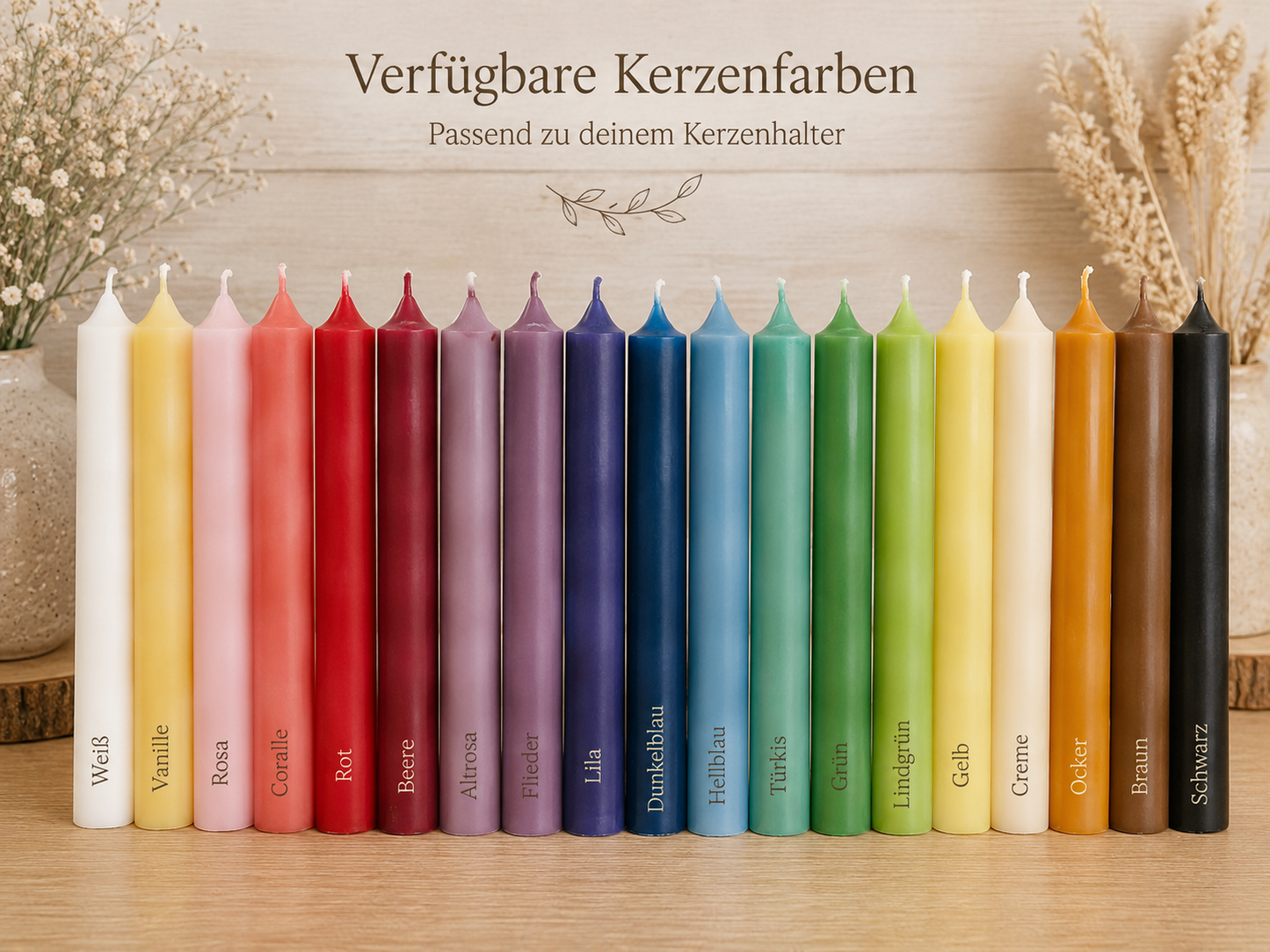 Eichhörnchen Kerzenhalter aus Keramik – Für Stabkerze oder Schokokugel – Herbstdeko & Geschenkidee