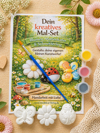 Kreatives Malset für Kinder | DIY Bastelset | Handgemacht | Geschenkidee