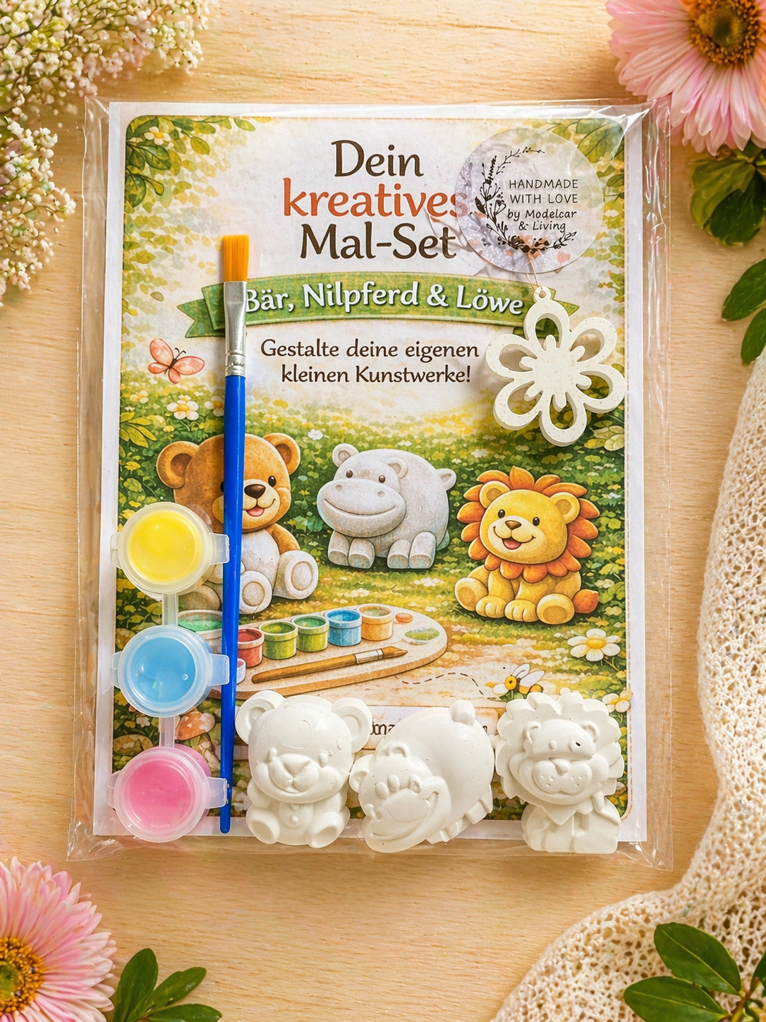 Kreatives Malset für Kinder | DIY Bastelset | Handgemacht | Geschenkidee