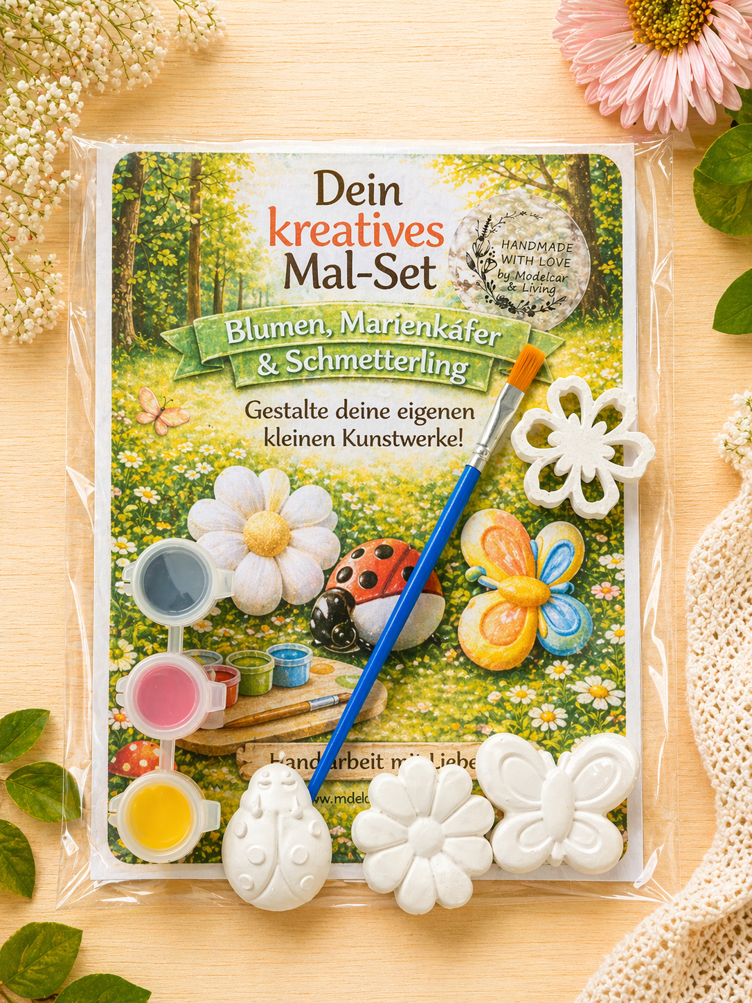 Kreatives Malset für Kinder | DIY Bastelset | Handgemacht | Geschenkidee