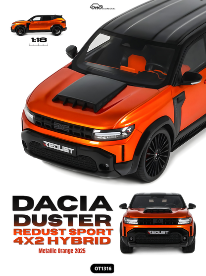 Dacia Duster Redust Sport 4X2 Hybrid - Metallic Orange - 2025