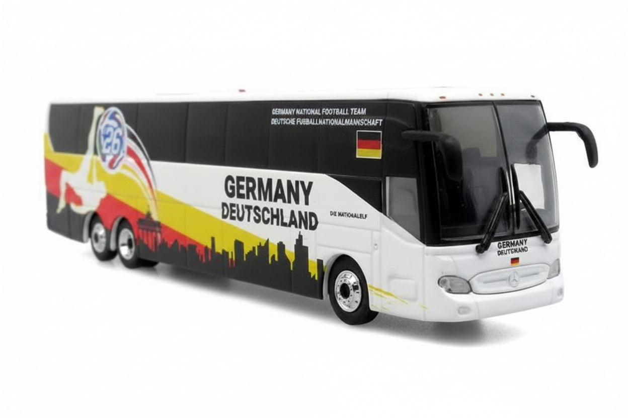 World Cup 2026 - Diecast Model Bus Mercedes-Benz Tourrider Coach: Germany National Team