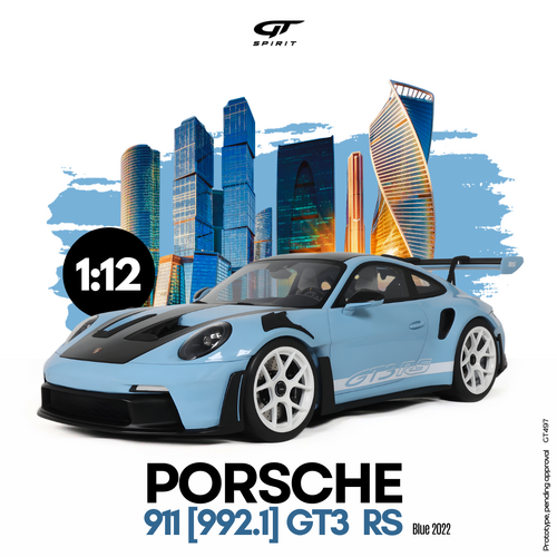 PORSCHE 911 (992.1) GT3 RS BLUE 2022