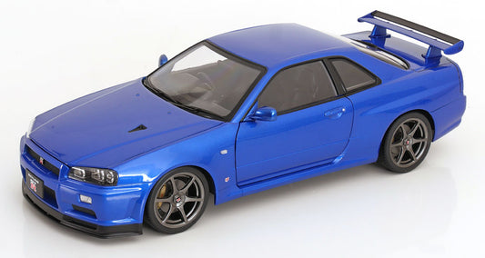 Nissan Skyline GT-R R34 V-Spec II OEM Felgen 2001 blaumetallic