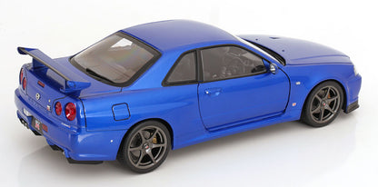 Nissan Skyline GT-R R34 V-Spec II OEM Felgen 2001 blaumetallic