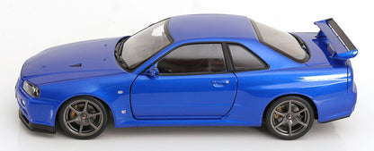 Nissan Skyline GT-R R34 V-Spec II OEM Felgen 2001 blaumetallic