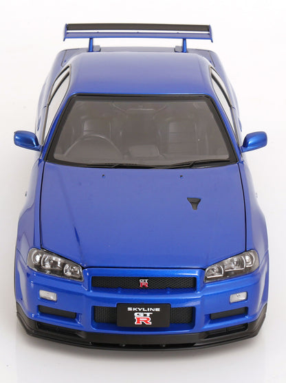 Nissan Skyline GT-R R34 V-Spec II OEM Felgen 2001 blaumetallic