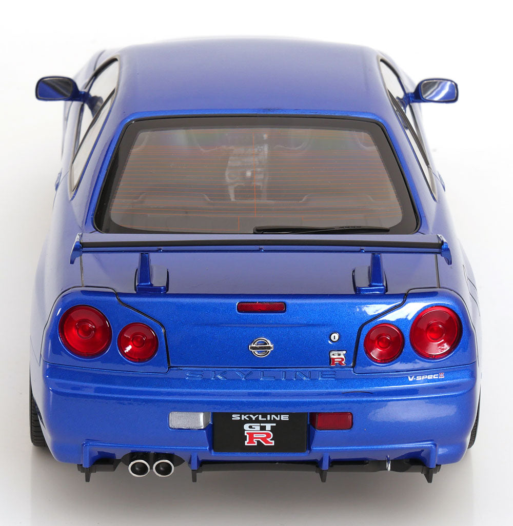 Nissan Skyline GT-R R34 V-Spec II OEM Felgen 2001 blaumetallic