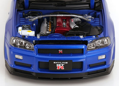 Nissan Skyline GT-R R34 V-Spec II OEM Felgen 2001 blaumetallic