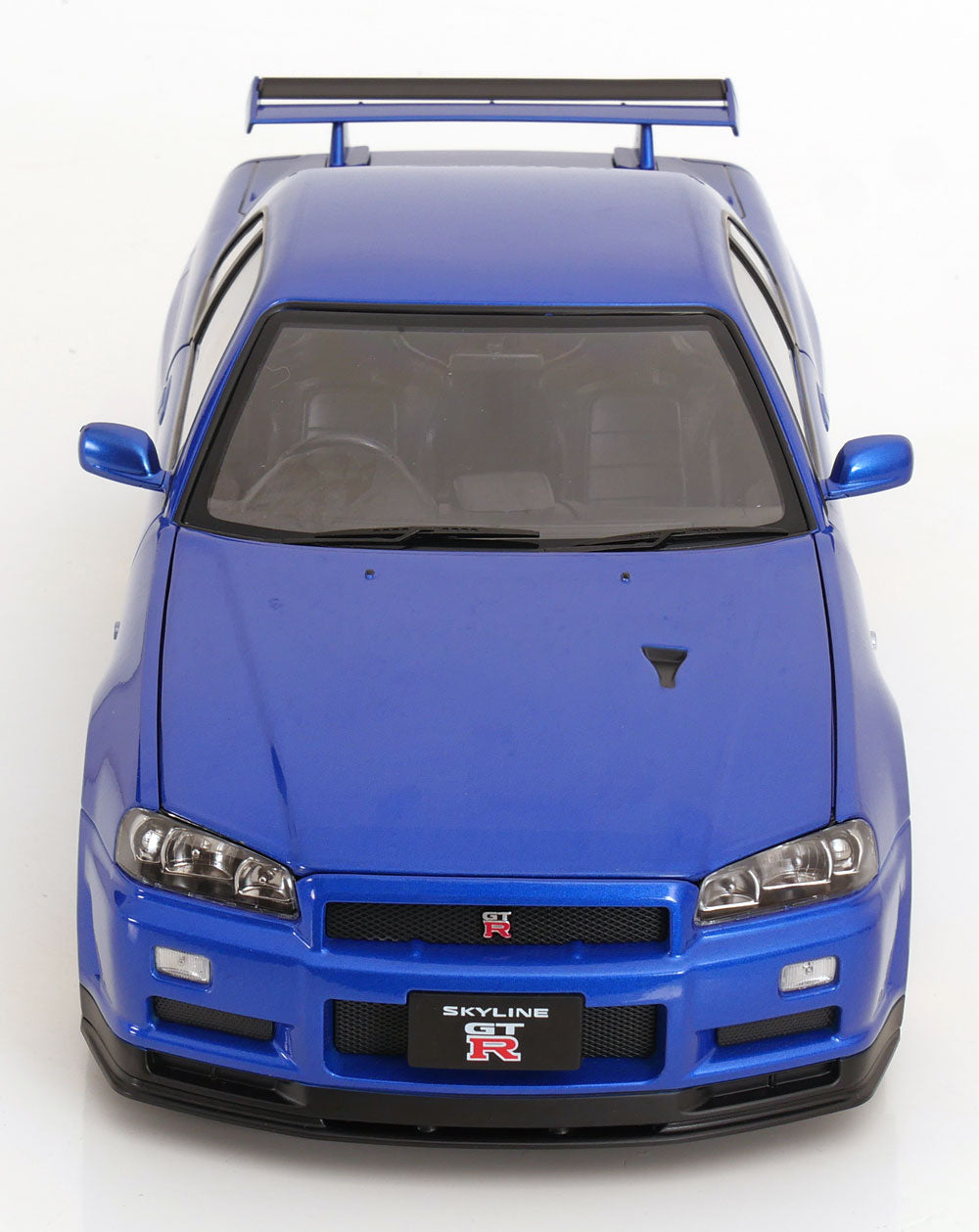 Nissan Skyline GT-R R34 V-Spec II BBS Felgen 2001 blaumetallic