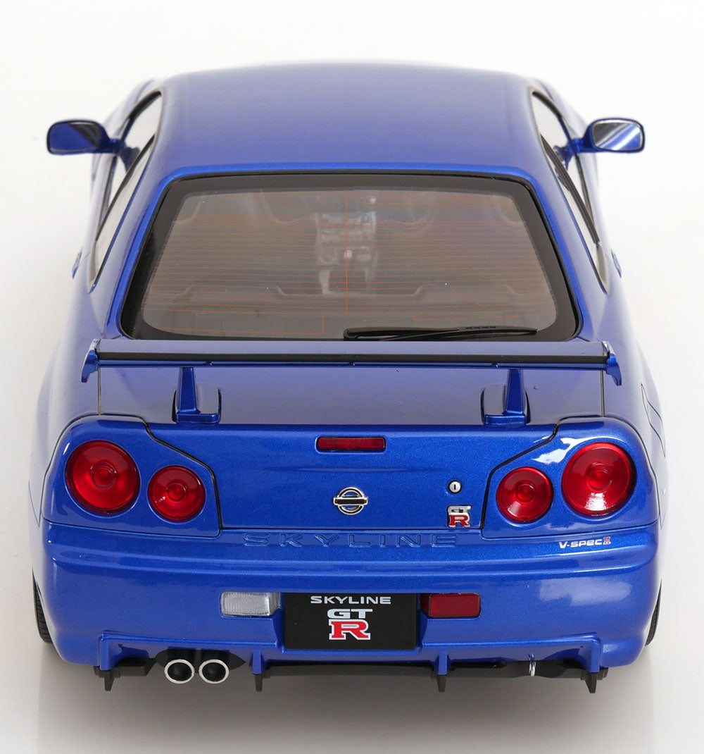 Nissan Skyline GT-R R34 V-Spec II BBS Felgen 2001 blaumetallic