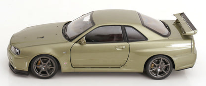 Nissan Skyline GT-R R34 V-Spec Nür OEM Felgen 2001 hellgrün-metallic