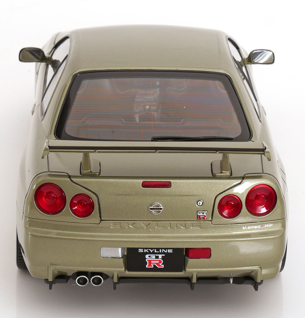 Nissan Skyline GT-R R34 V-Spec Nür OEM Felgen 2001 hellgrün-metallic