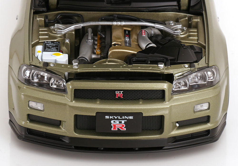 Nissan Skyline GT-R R34 V-Spec Nür OEM Felgen 2001 hellgrün-metallic