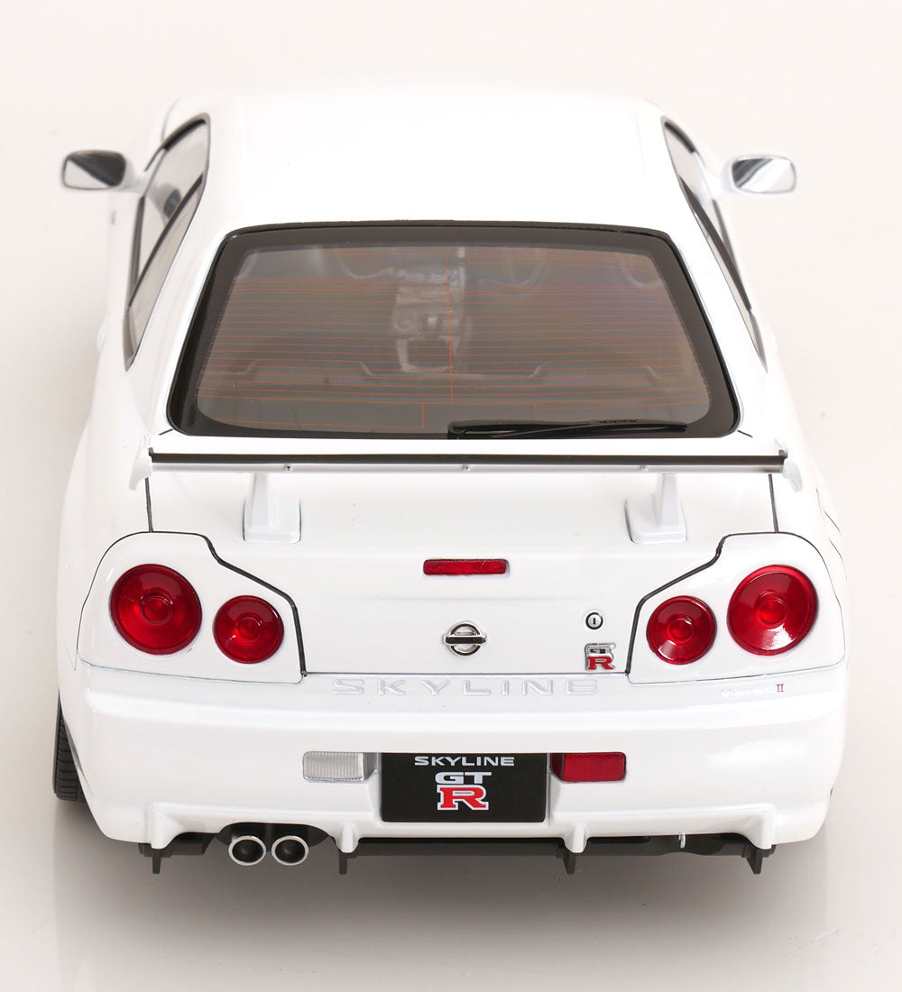 Nissan Skyline GT-R R34 V-Spec II BBS Felgen 2001 weiß