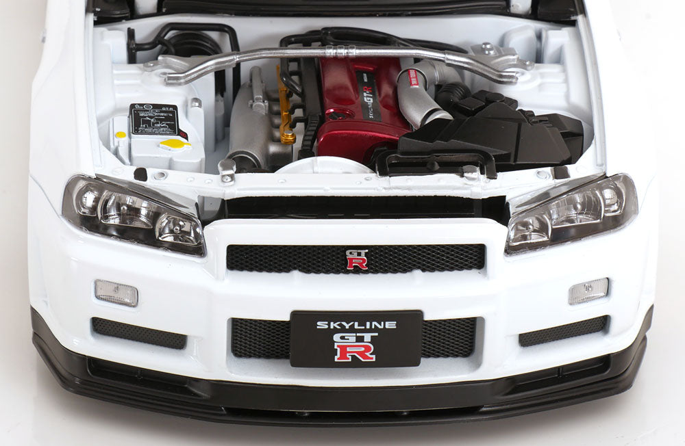 Nissan Skyline GT-R R34 V-Spec II BBS Felgen 2001 weiß