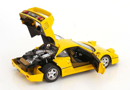 Ferrari F40 1987 gelb