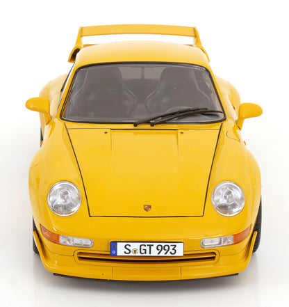 Porsche 911 (993) GT2 BBS Felgen 1996 gelb