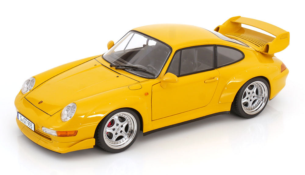 Porsche 911 (993) GT2 Speedline Felgen 1996 gelb