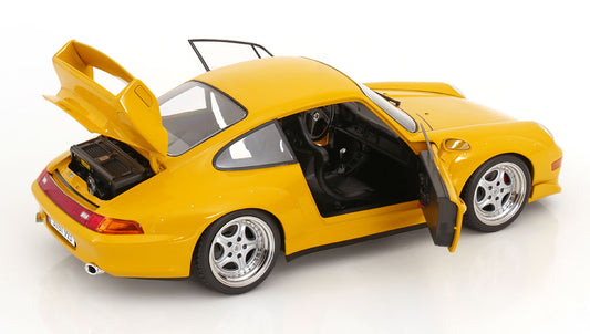 Porsche 911 (993) GT2 Speedline Felgen 1996 gelb